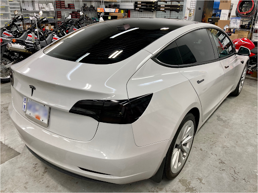 NMotion Auto Tesla Window Tinting Vancouver